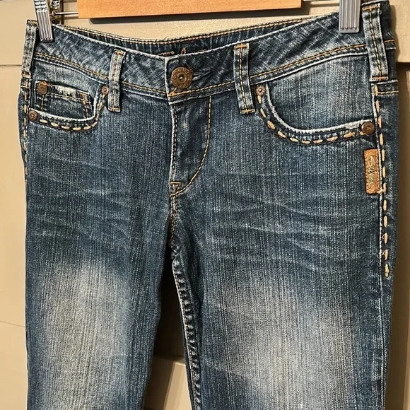 Silver Jeans Women's Boot Cut Jeans - Blue - Picture 5 of 9